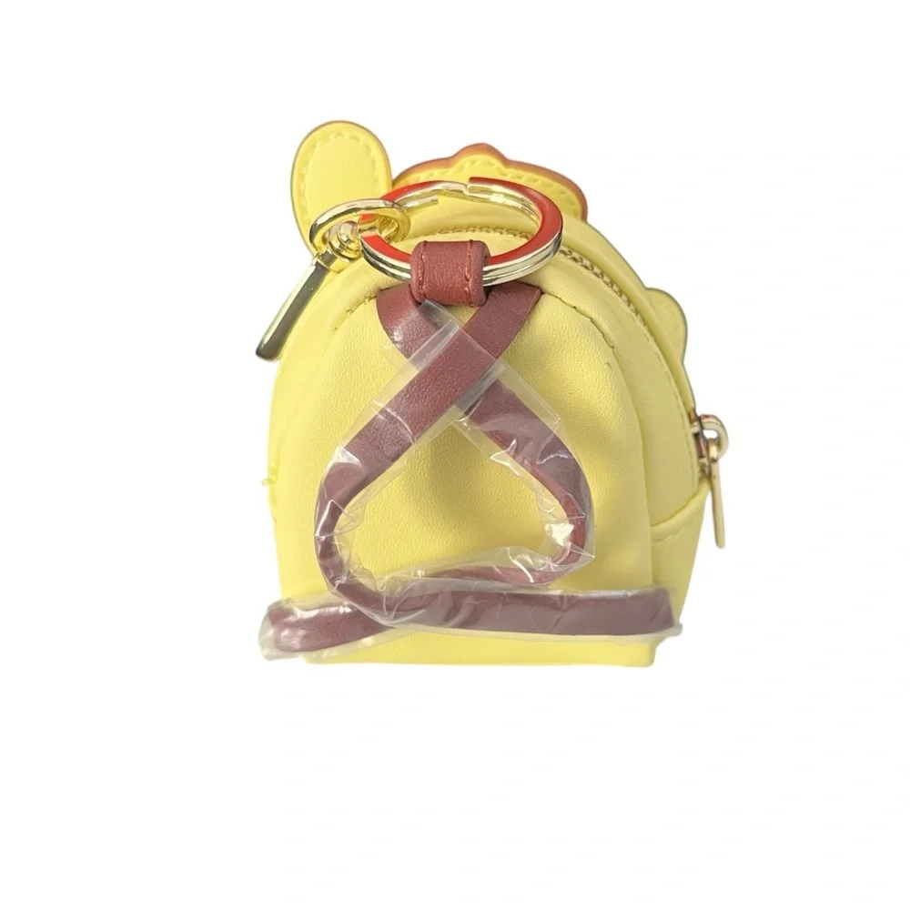 Sanrio Hello Kitty & Friends Bag Charm key Chain Loungefly 3” Pompompurin